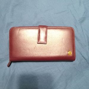 Aigner Burgandy Wallet